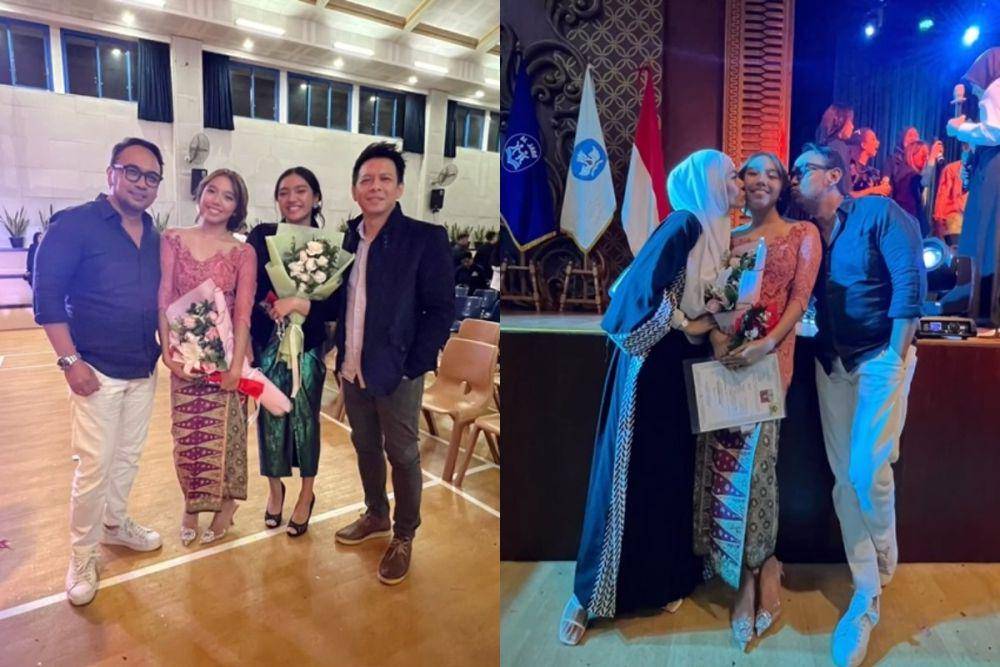 potret Meisya Siregar dan Bebi Romeo hadiri acara perpisahan anak (instagram.com/meisya_siregar)