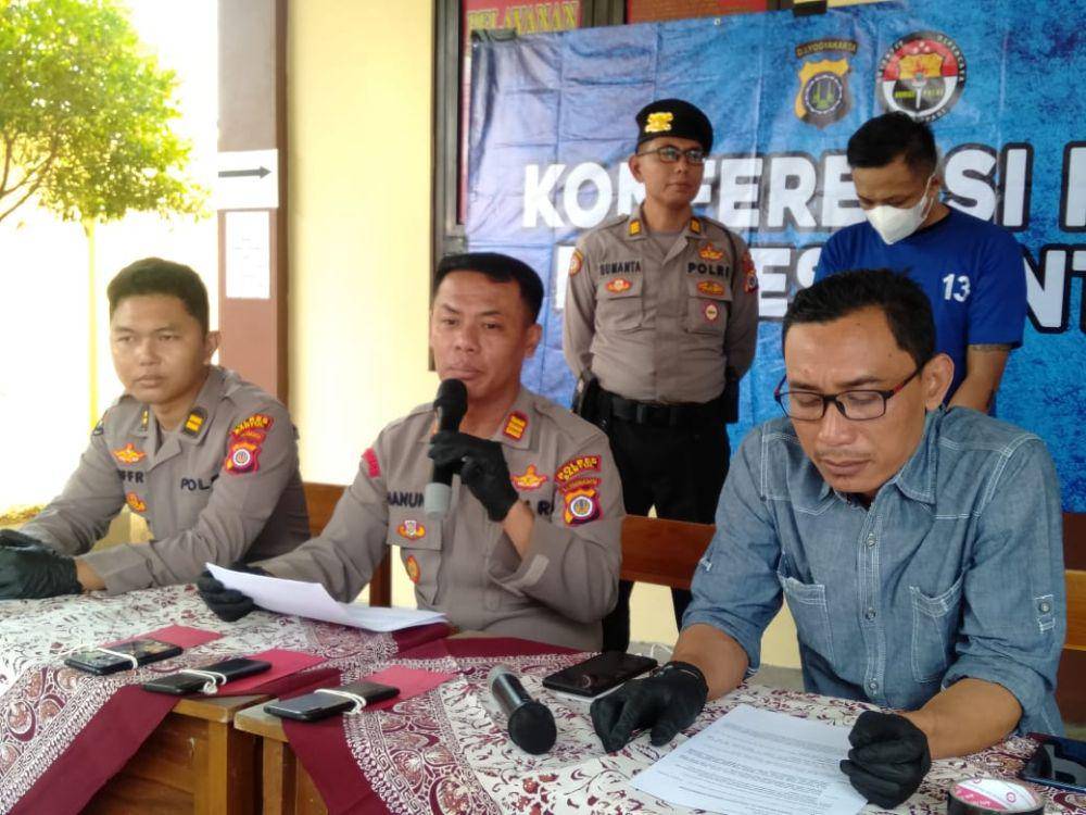 Kapolsek Sewon, AKP Hanung Tri Widayanto.(IDN Times/Daruwaskita)