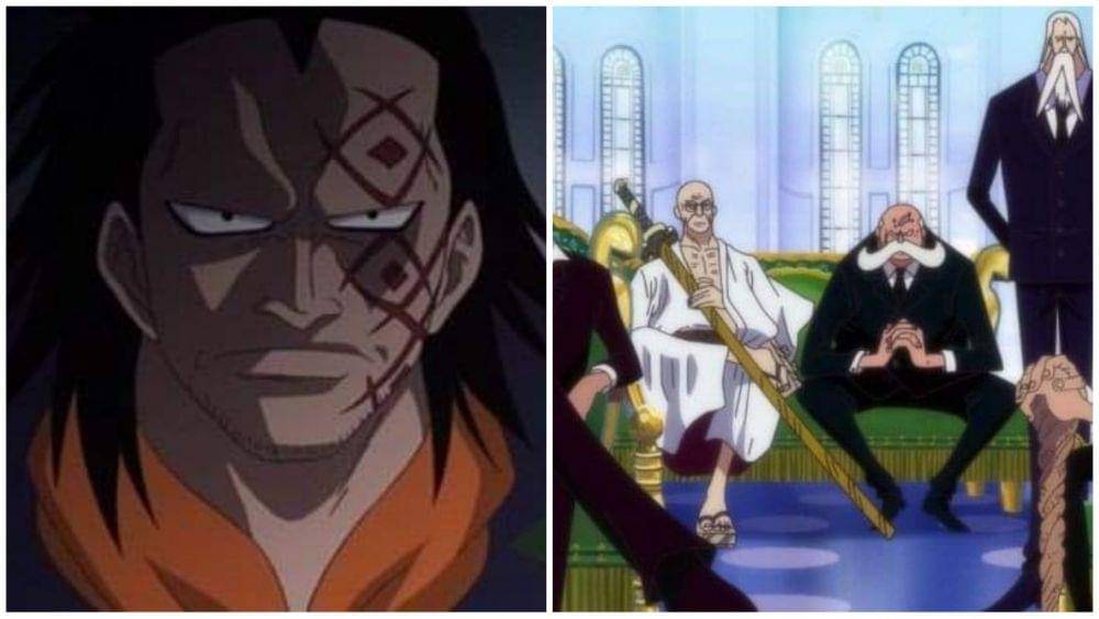 Monkey D. Dragon dan Gorosei. (Dok. Toei Animation/One Piece)