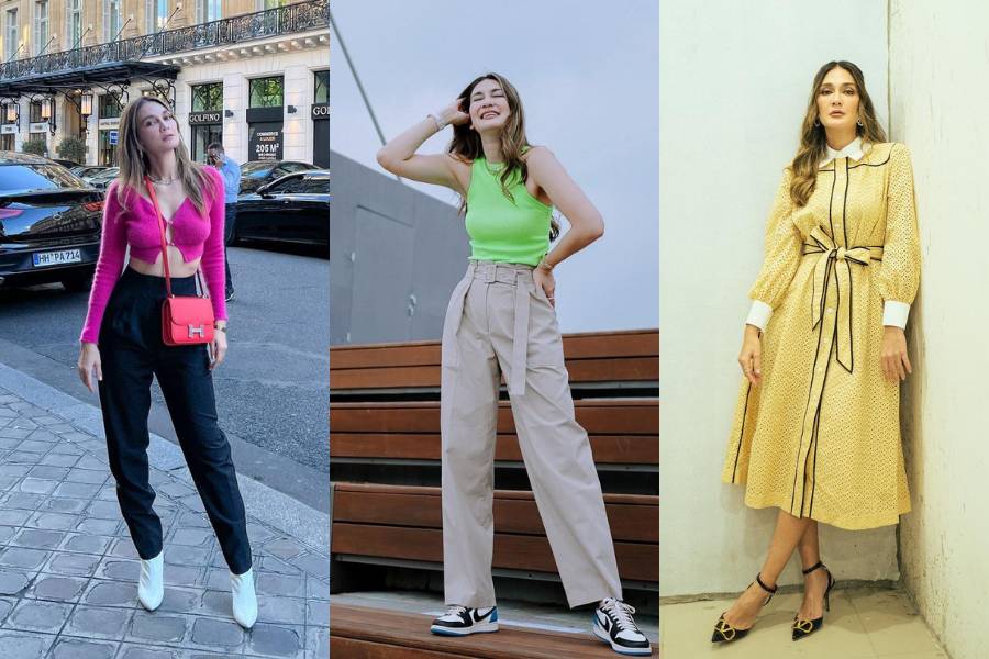 outfit cheerful ala Luna Maya (instagram.com/ lunamaya)