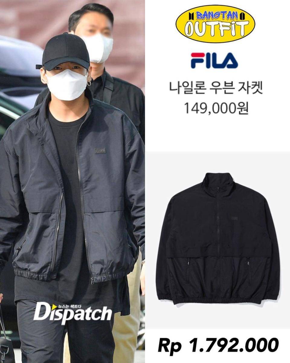 harga jaket Jungkook BTS (instagram.com/bangtan_outfit)