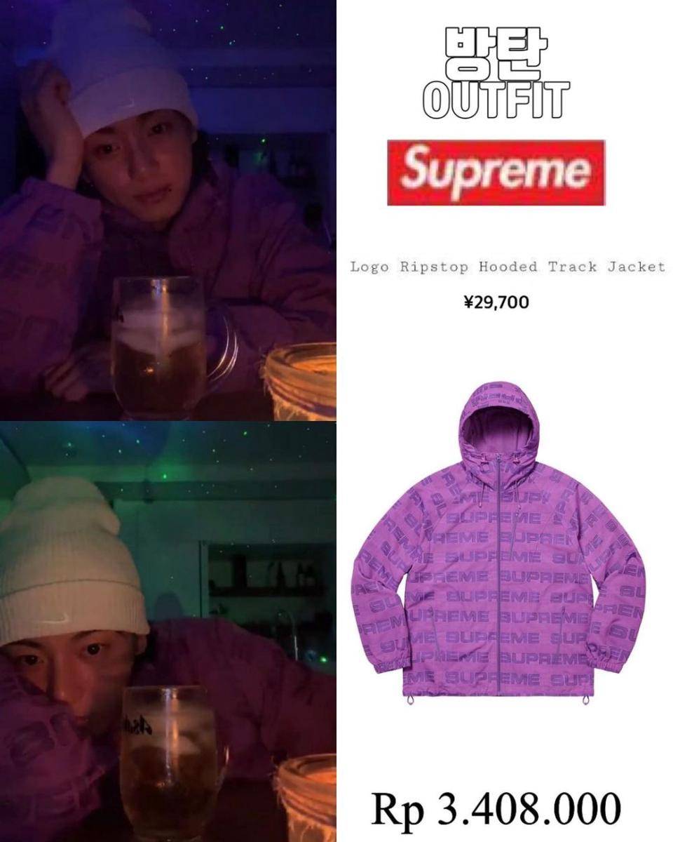 harga jaket Jungkook BTS (instagram.com/bangtan_outfit)