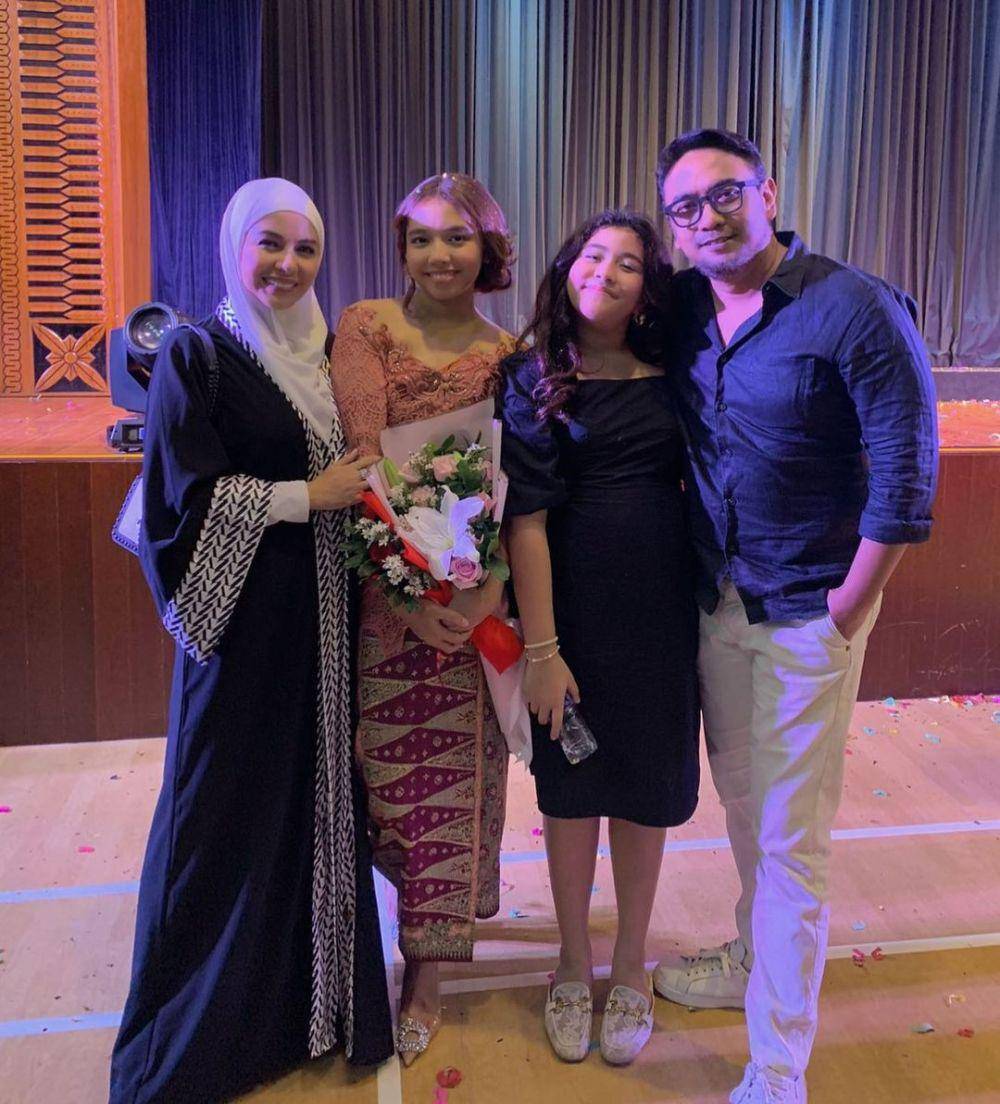potret Meisya Siregar dan Bebi Romeo hadiri acara perpisahan anak (instagram.com/meisya_siregar)