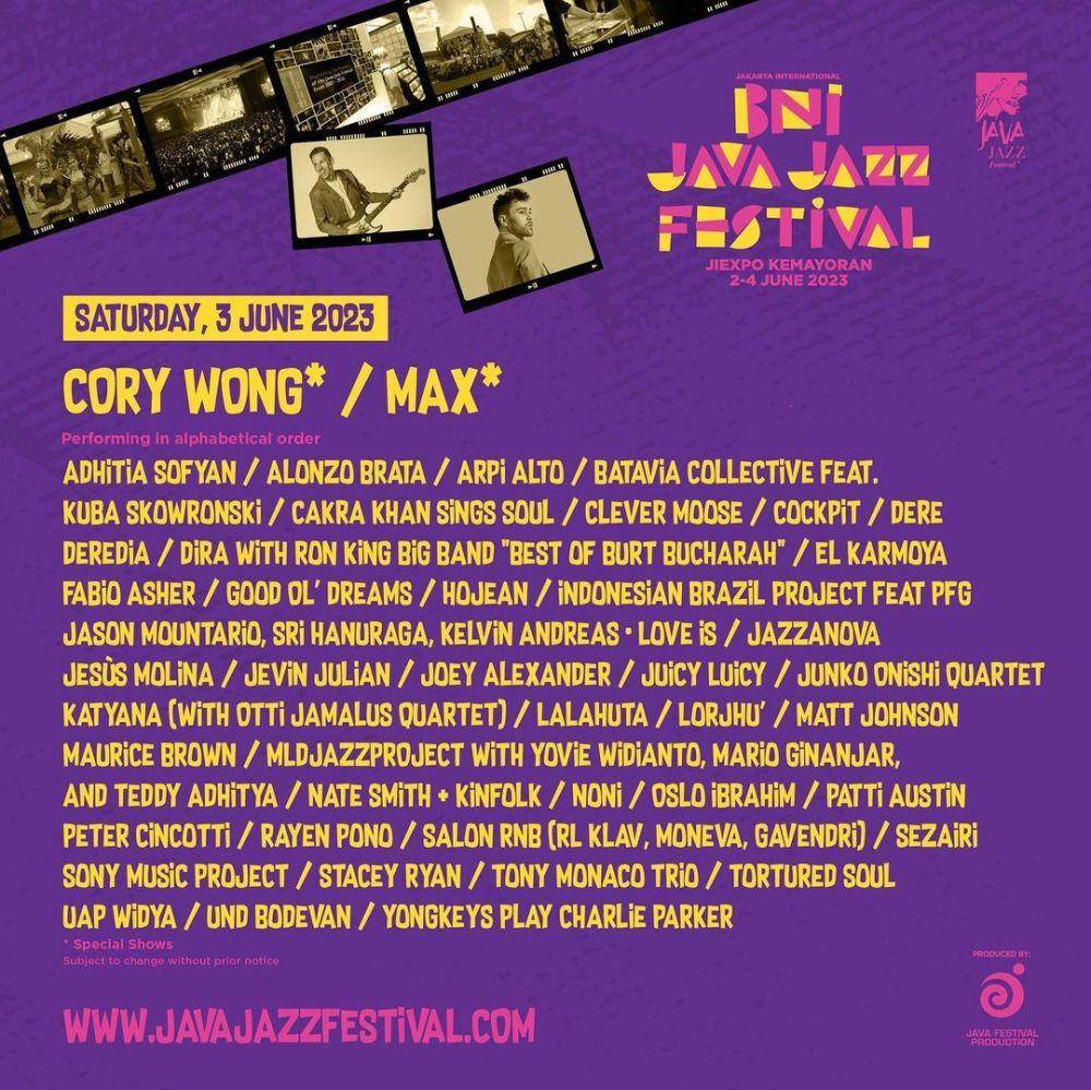 Java Jazz Festival 2023 (instagram.com/javajazzfest)