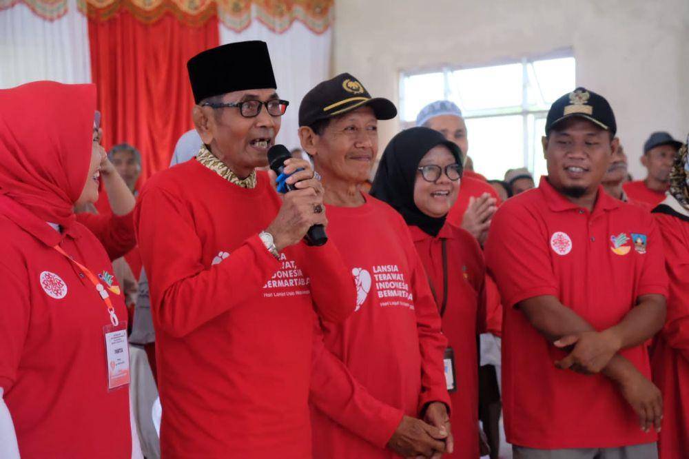 Hari Lanjut Usia di Dharmasraya (dok. Kemensos)