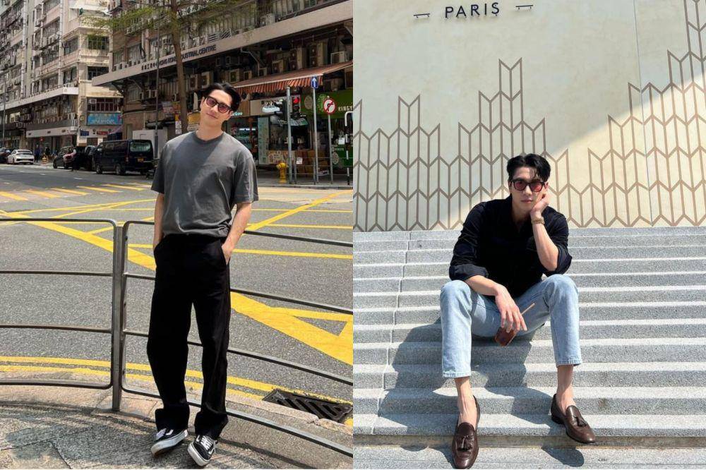 ide OOTD effortless ala Bright Rapheephong yang super nyaman (instagram.com/brightrpp)