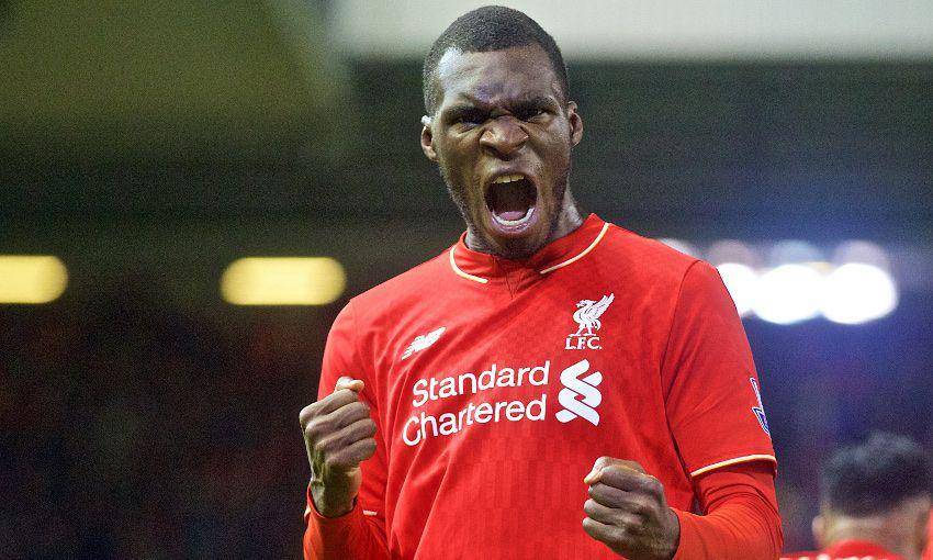 Christian Benteke berseragam Liverpool. (liverpoolfc.com)