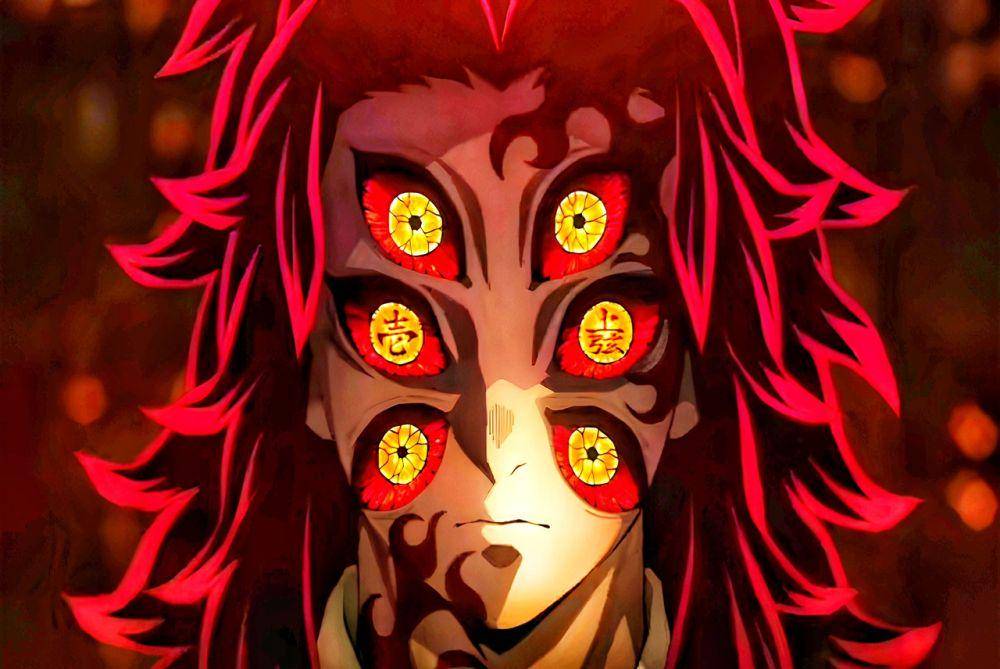 Ilustrasi upper moon 1 Kokushibo (dok. ufotable/Demon Slayer: Kimetsu no Yaiba)