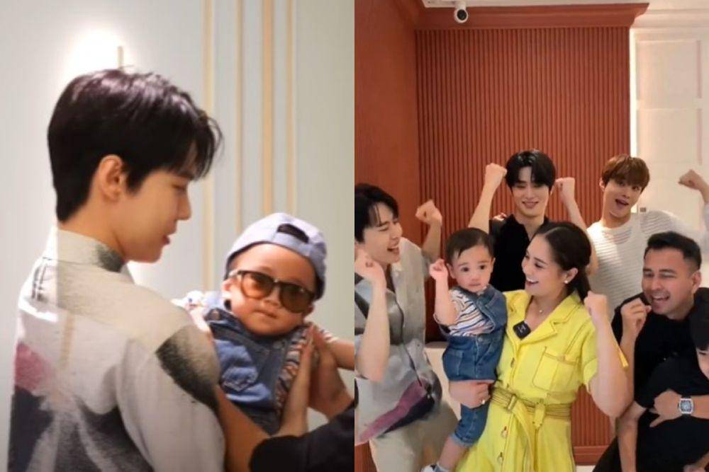 potret Rayyanza dan NCT DoJaeJung (youtube.com/Rans Entertainment I instagram.com/familyraffiah17)
