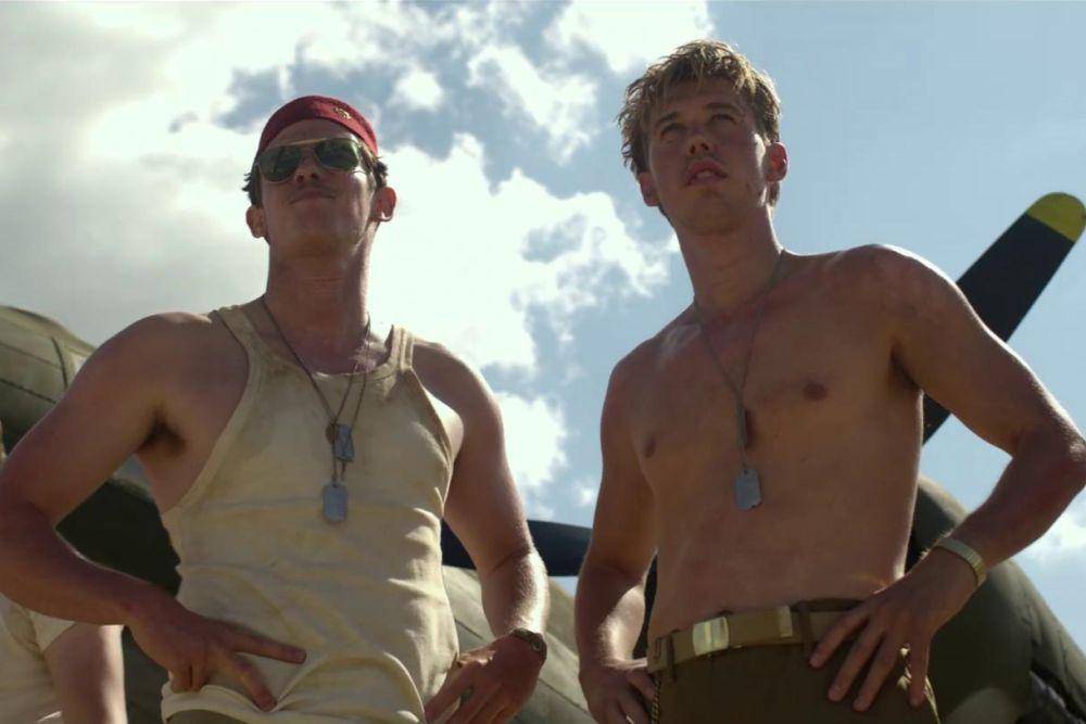 Austin Butler (kanan) dalam serial Masters of the Air (dok. Apple TV+/Masters of the Air)