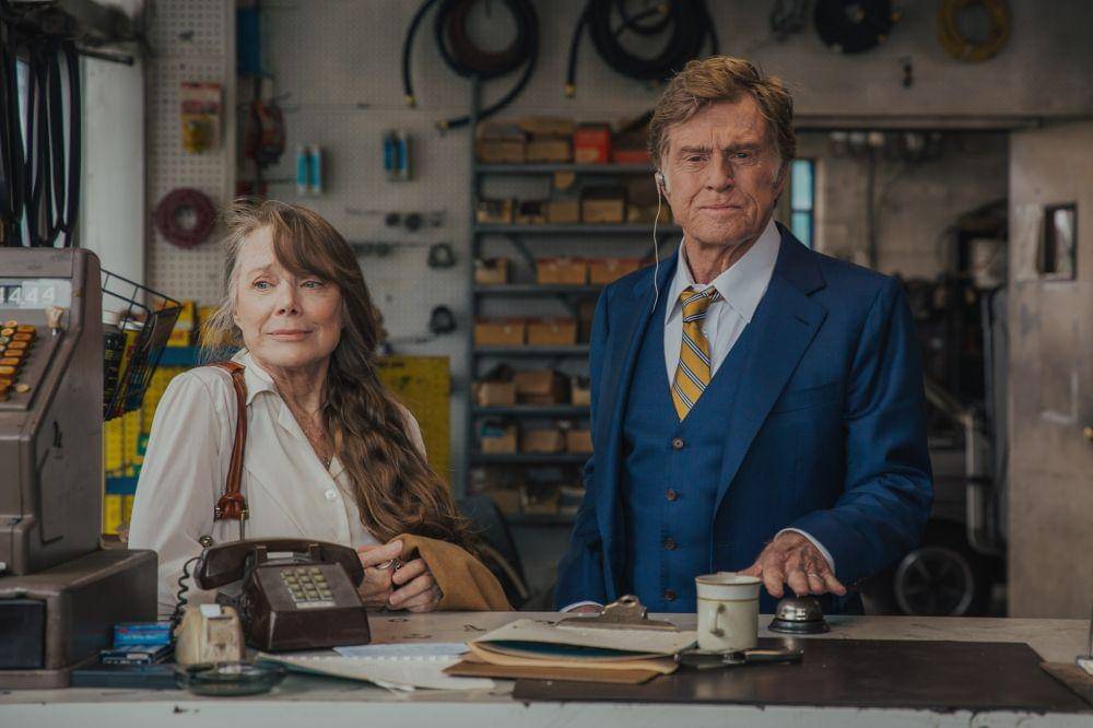 Robert Redford (kanan) dalam film The Old Man and the Gun (dok. Searchlight Pictures/The Old Man and the Gun)