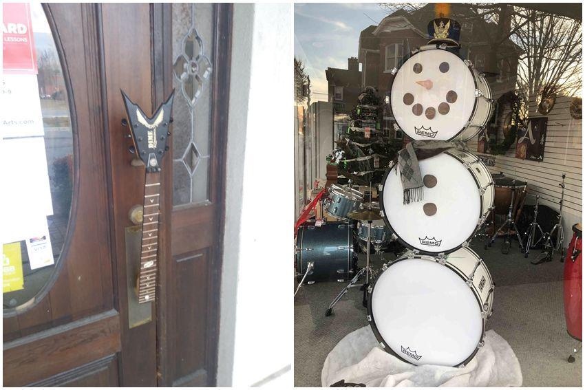 9 Potret Hal Unik di Toko Musik, Memakai Instrumen Menjadi Fasilitas
