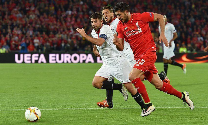 Liverpool menghadapi Sevilla di final Liga Europa 2015/2016. (liverpoolfc.com)