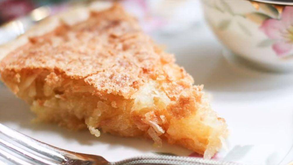 French coconut pie. (YouTube.com/A Fork's Tale)
