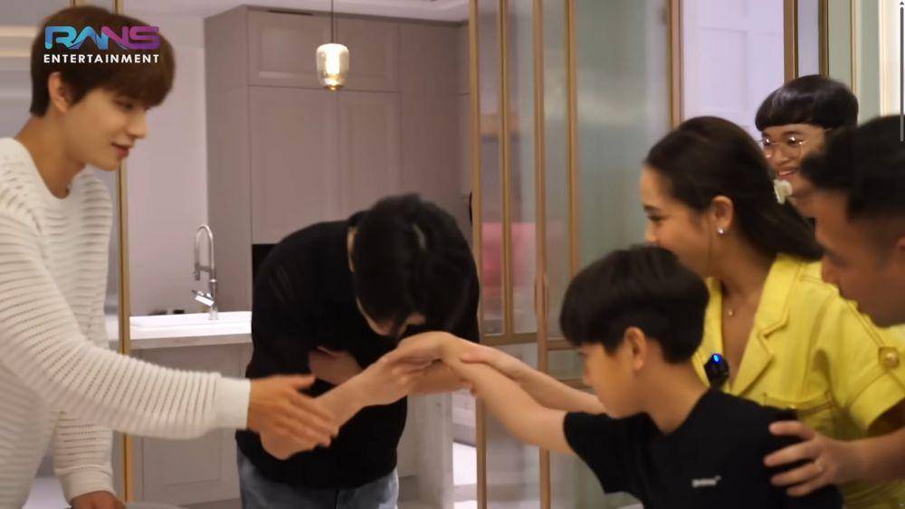 Jaehyun NCT dan Rafathar (YouTube.com/Rans Entertainment)