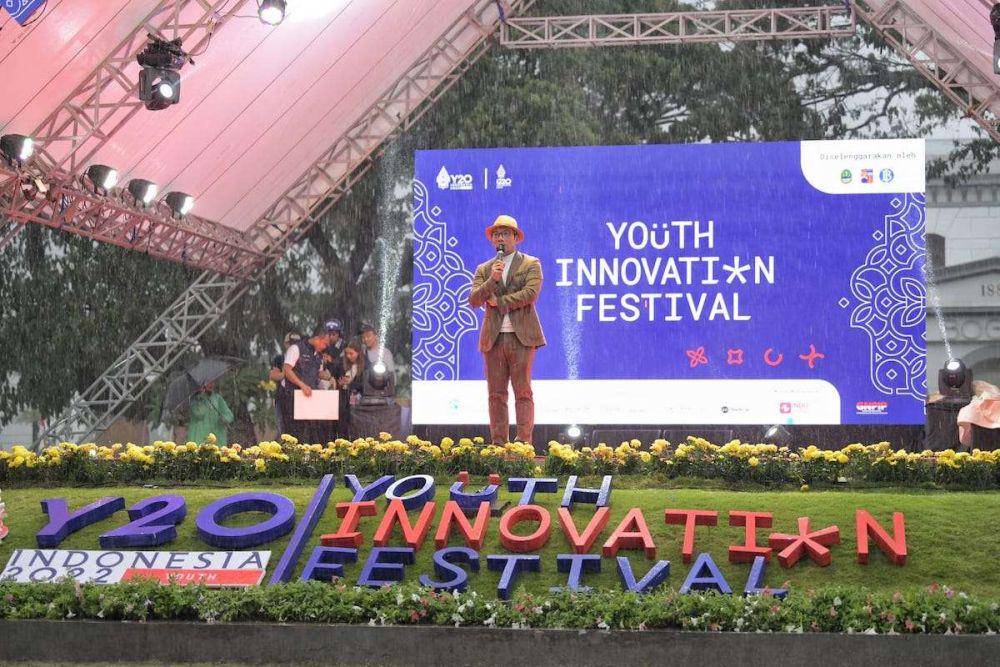 Ridwan Kamil dalam acara Youth Innovation Festival (dok. jabarprov.go.id)