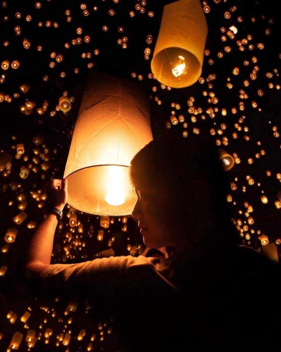 Loy Krathong Festival, Thailand (instagram.com/armypalakorn)