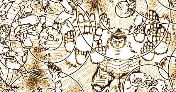 Raiden menggunakan teknik serangan telapak tangan (Dok. http://galaxyheavyblow.web.fc2.com/One Punch Man Web Comic)