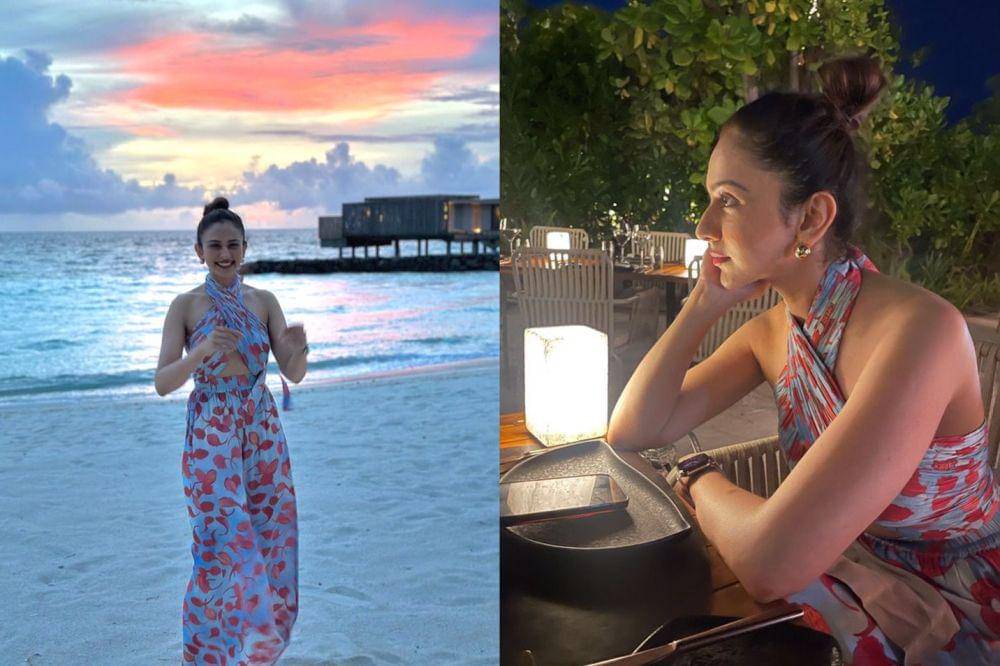 Rakul Preet di Maldives (instagram.com/rakulpreet)