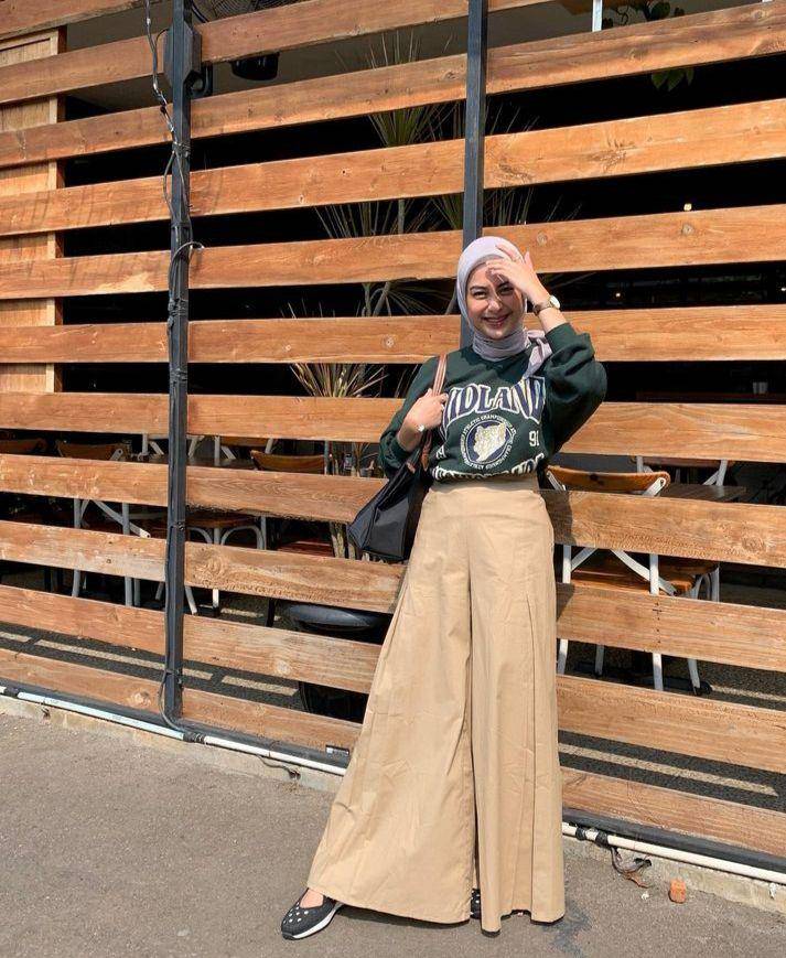 OOTD Hijab Style Simpel untuk Nonton Konser (instagram.com/diantyy.a)