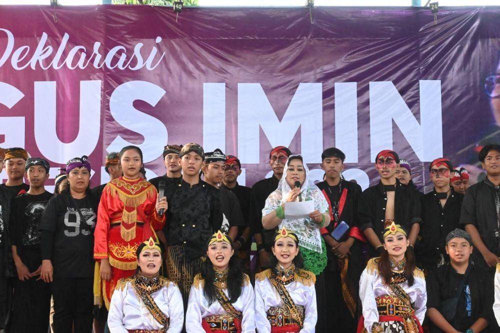 Pegiat seni dan budaya deklarasi Cak Imin jadi capres 2024 (dok. PKB)