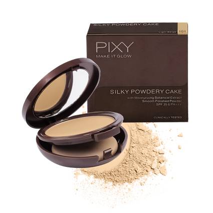 Potret produk PIXY Make It Glow Silky Powdery Cake (dok. pixy.co.id)