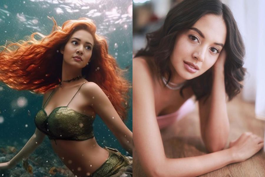 9 Gaya Makeup Aurelie Moeremans, Ada Momen Jadi Mermaid!