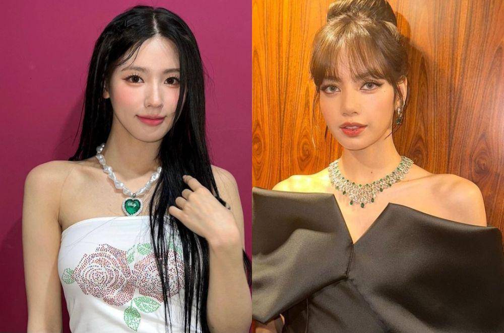 Miyeon (G)I-DLE dan Lisa BLACKPINK (instagram.com/noodle.zip | instagram.com/lalalalisa_m)