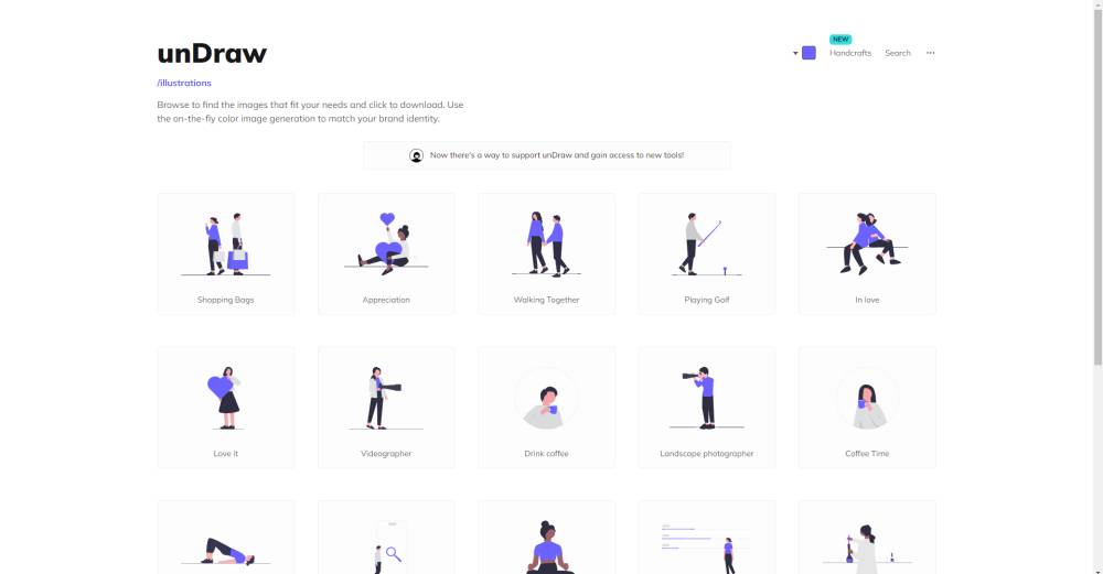 unDraw (undraw.co)