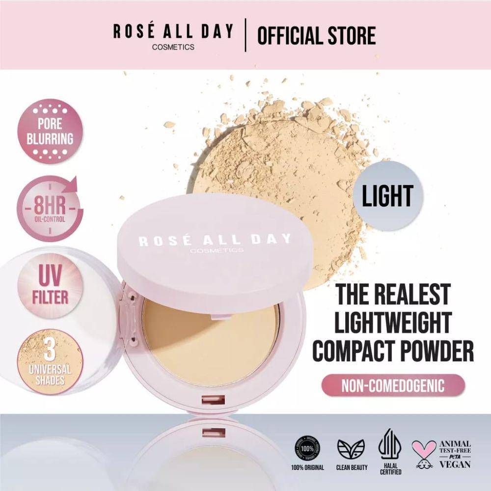 Potret produk Rose All Day The Realest Lightweight Compact Powder in Medium (https://shp.ee/ydcbgb5)