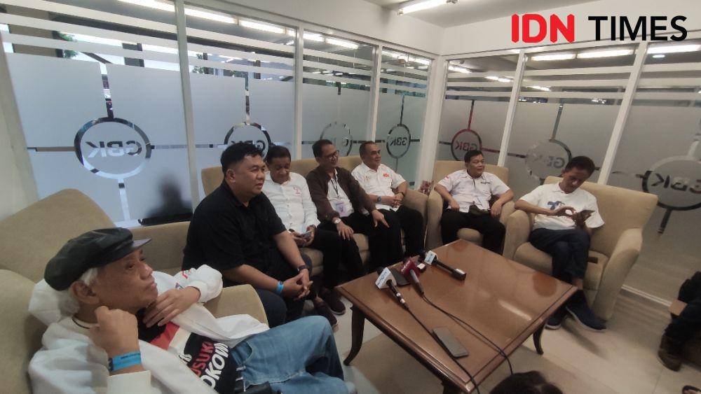 Panitia deklarasi nasional relawan Jokowi dukung Ganjar Pranowo (IDN Times/Yosafat Diva Bayu Wisesa)