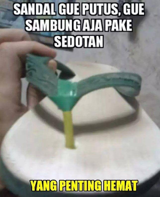 lifehack anak kos akhir bulan (instagram.com/memecomic.id)