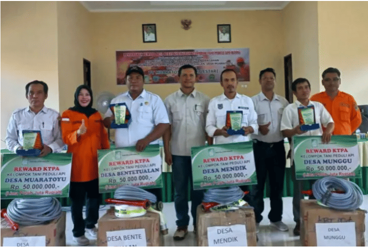 Keren! Empat Desa di Paser ini Bebas Kebakaran Lahan Selama Enam Tahun