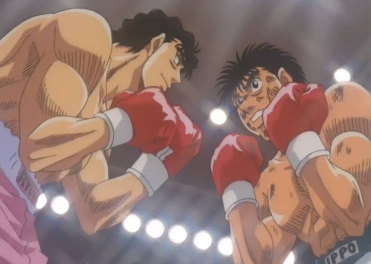 Hayami dan Ippo dari anime Hajime no Ippo (2000) (dok. Madhouse/Hajime no Ippo)