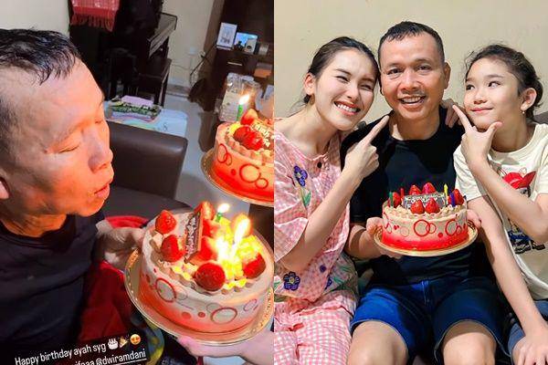 ulang tahun Ayah Ayu Ting Ting (Instagram.com/ayutingting92)