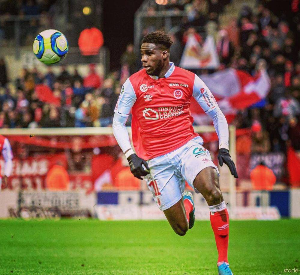 Boulaye Dia dengan saat berseragam Stade Reims.. (instagram.com/boulaye_dia)