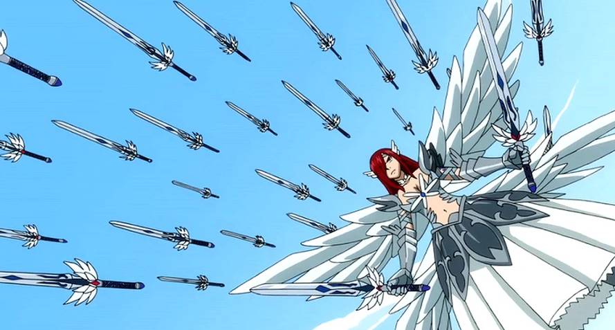 Erza Scarlet dari anime Fairy Tail (2009) (dok. Satelight, A-1 Pictures/Fairy Tail)