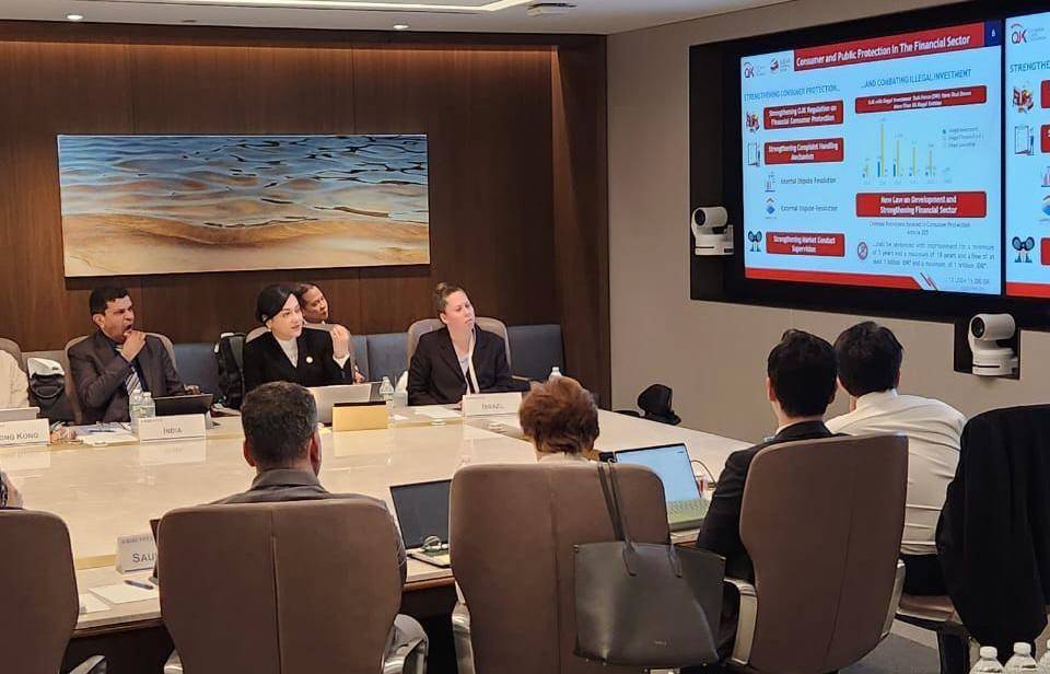 event International Organization of Securities Commision (IOSCO) Committee 8 Meeting di New York, Amerika Serikat pada Jumat (2/6/2023) (IOSCO Committee, Humas OJK)