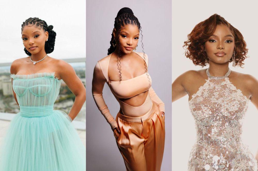 9 Ide Styling Rambut ala Halle Bailey, Bintang The Little Mermaid!