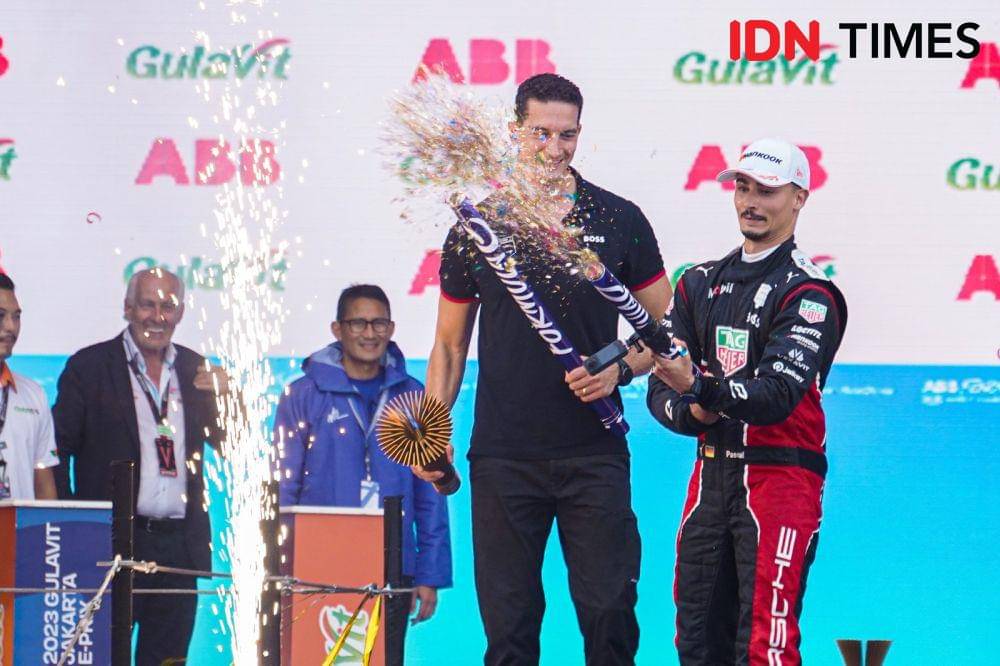 Gelaran Formula E 2023 di Jakarta. (IDN Times/Tata Firza)