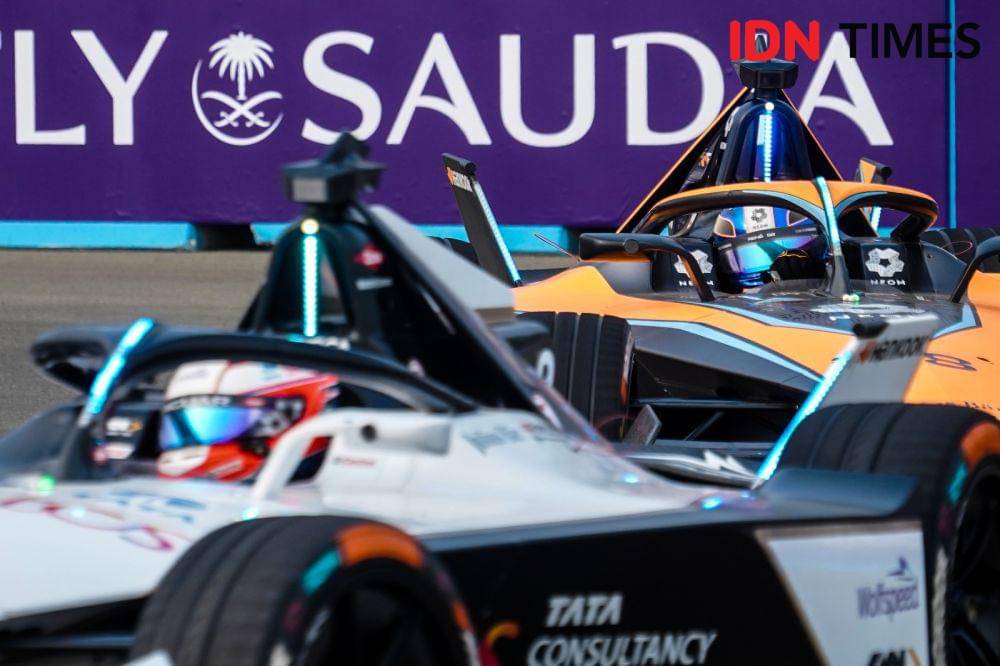 Gelaran Formula E 2023 di Jakarta. (IDN Times/Tata Firza)