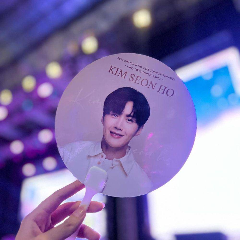 momen Clairine Christabel nonton fanmeeting Kim Seon Ho (instagram.com/clairineclay)