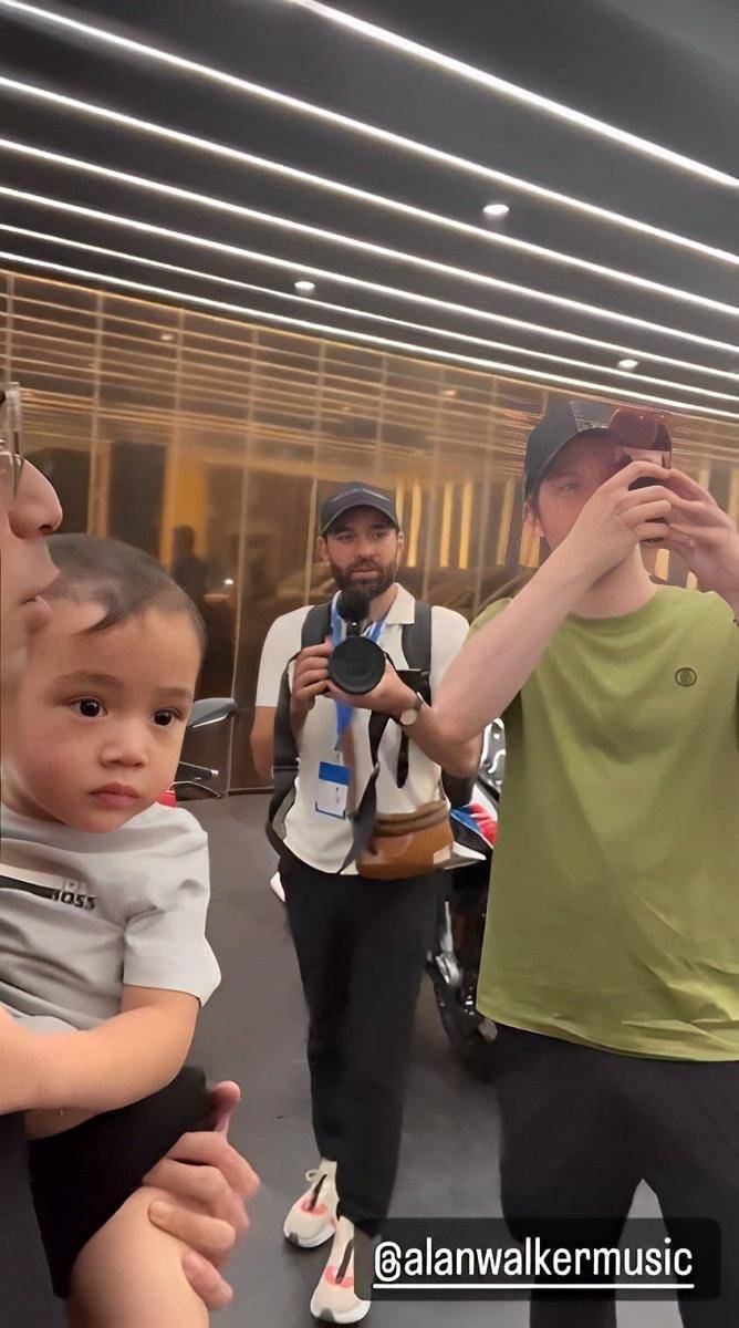 potret kebersamaan Cipung dan Alan Walker (instagram.com/raffinagita1717)