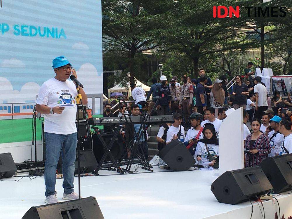 Dinas Lingkungan Hidup DKI Jakarta meluncurkan tiga alat pemantau kualitas udara (IDN Times/Irfan Fathurohman)