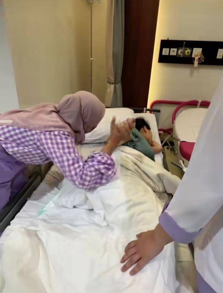 Momen Persalinan Anak Pertama Ibnu Wardani (Instagram.com/ibnuwardani)