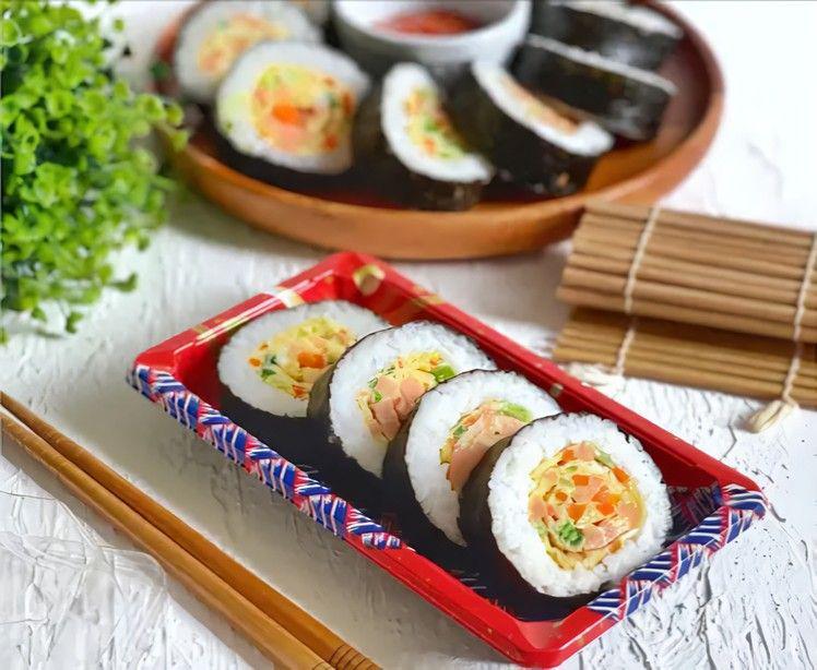 Resep Kimbap Isi Telur, Referensi Menu Sarapan Khas Korea