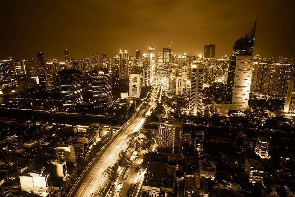 ilustrasi suasana Jakarta di malam hari (pixabay.com/12019)
