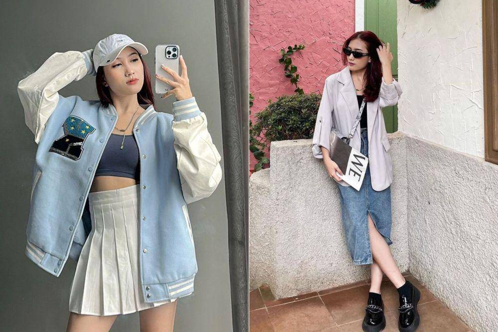 inspirasi outfit rok selebgram Nazwa Adinda (instagram.com/nazwaadinda_)