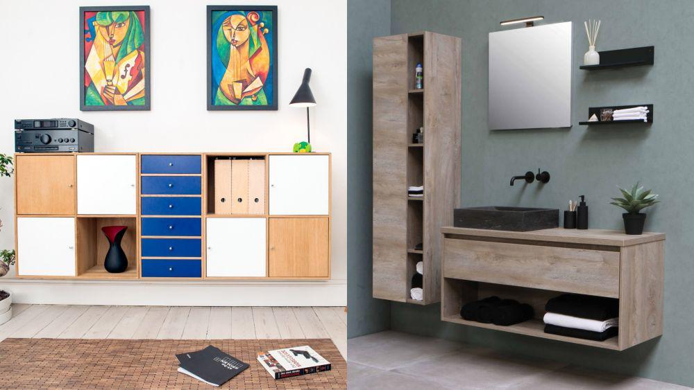 7 Inspirasi Floating Cabinet, Cocok untuk Semua Ruangan!