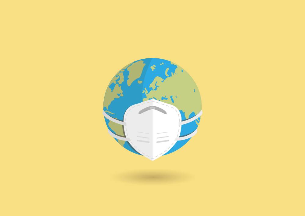 ilustrasi pandemi global (pixabay.com/cromaconceptovisual)